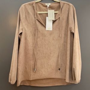 “Suede” elegant top by my all time favorite brand DYLAN. New from Sundance